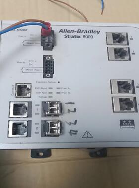 （设备配件）AB 1783一MS06T交换机功能包好 卡都在  品相好