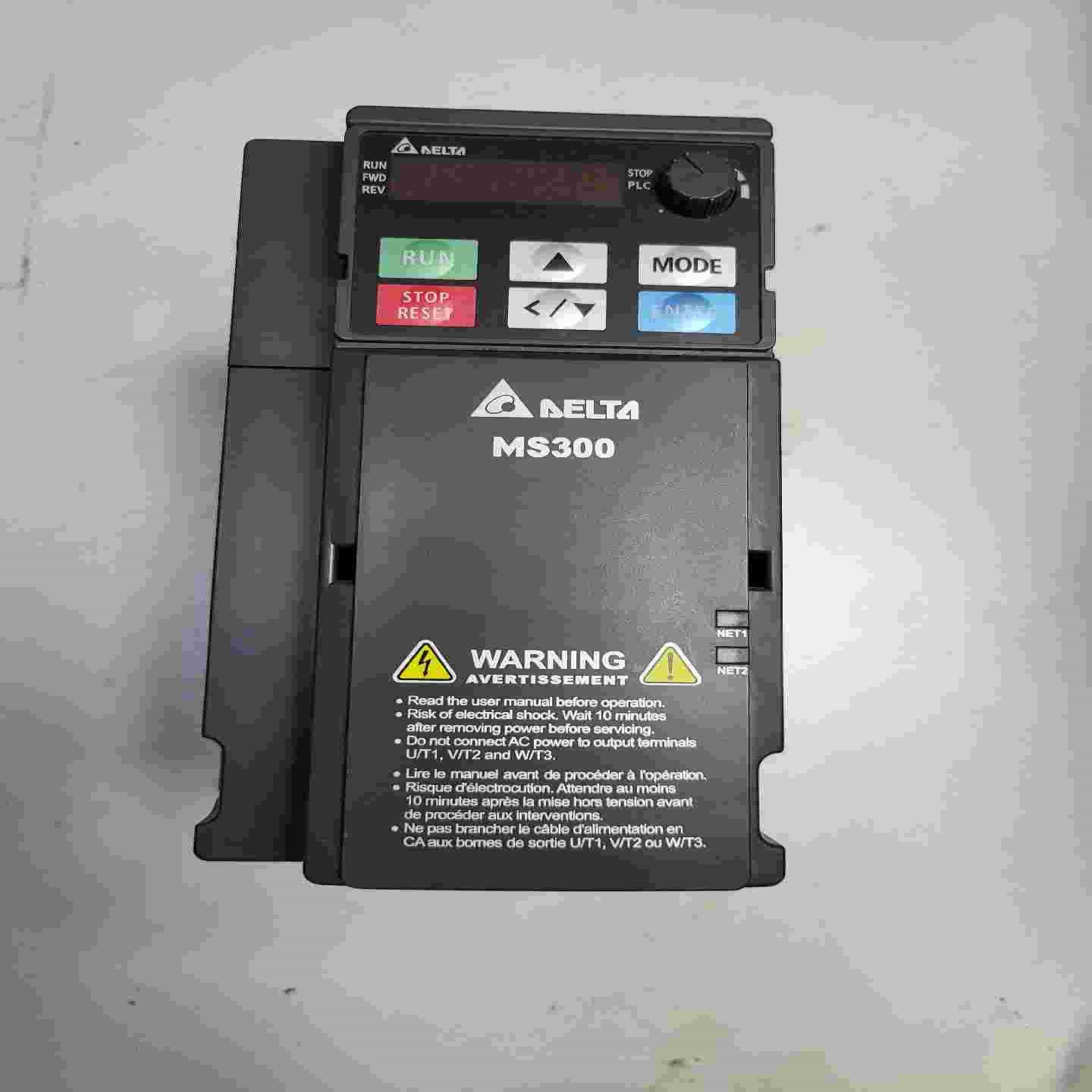 （议价）变频器3.7KW VFD9A0MS43ANSAA 原装拆