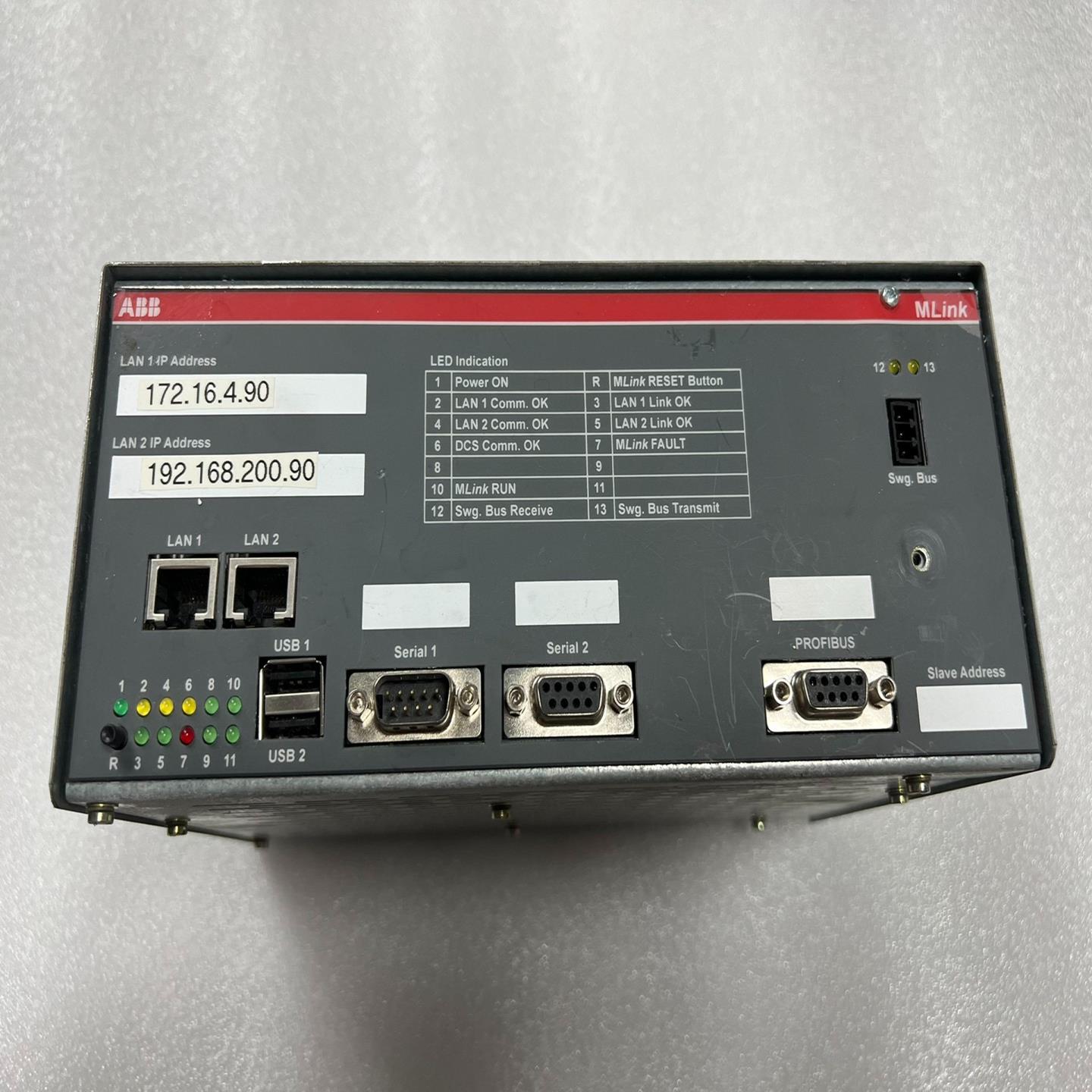 [德峰]ABB控制器 MLink 1TGE102009R4800 一