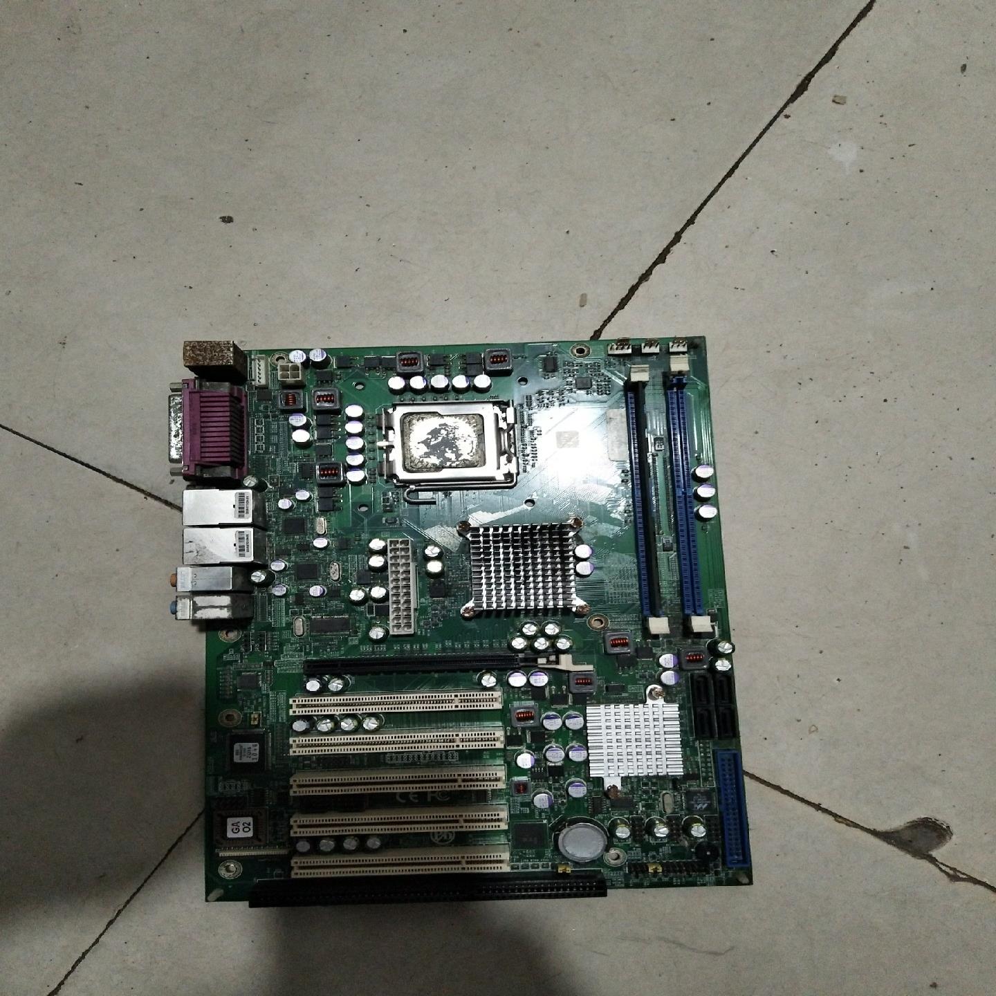 （设备配件）工控机工业主板 设备M965R带isa1100口  双网卡