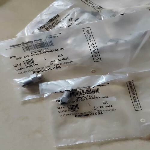 waters arc ，uplc，初级泵单向阀单球阀，装小