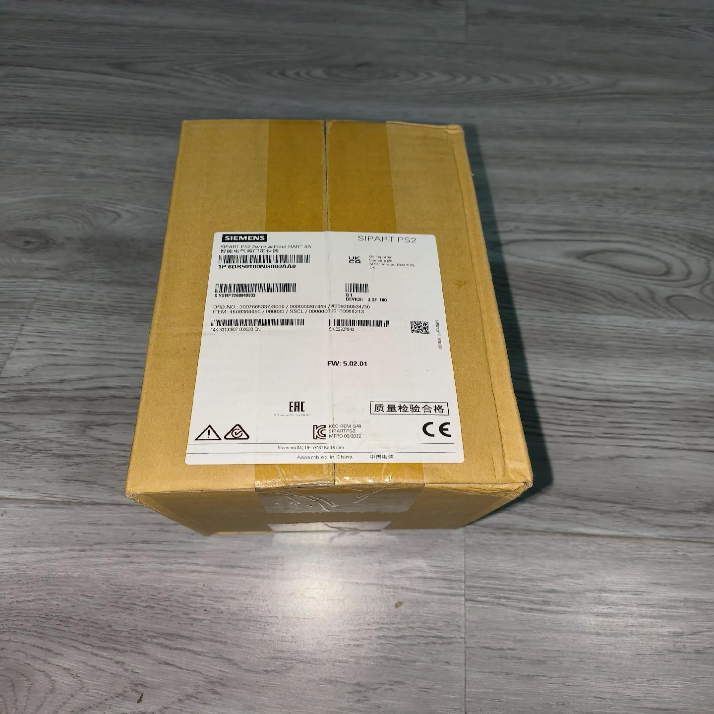 （设备配件）西门子阀门定位器6DR50100NG000AA0