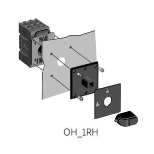 OHBS2PJ ABB选择型手柄 OHBS3PH OHYS1PH OHYS议价 门上安装