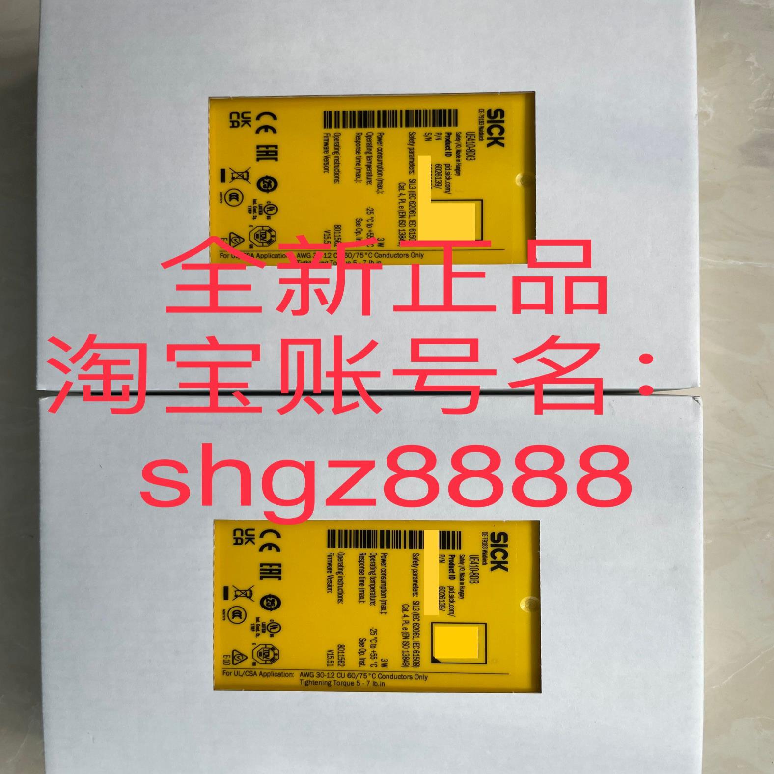 UE410-XU3T5 UE410-4RO3 UE410-4R03Sick西克安全控制器议价