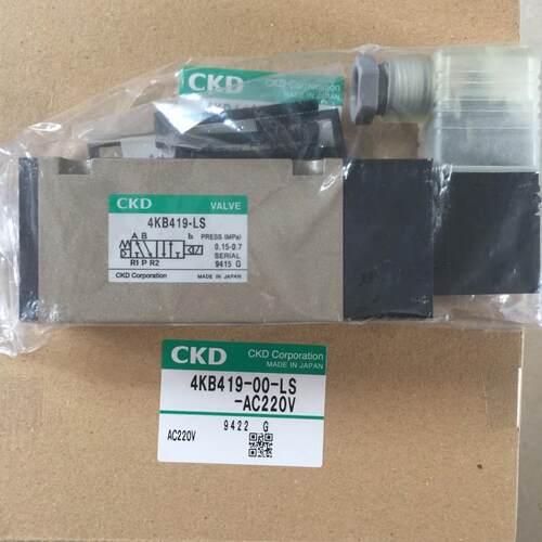 CKD电磁阀4KB419-00-B-DC24V4KB419-00-LS-AC220V4KB419-00-M议价