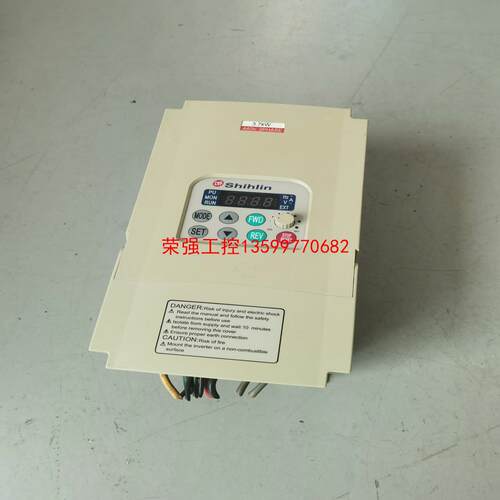 【荣强工控】SS-043-3.7K-D 士林变频器拆机，3.7KW