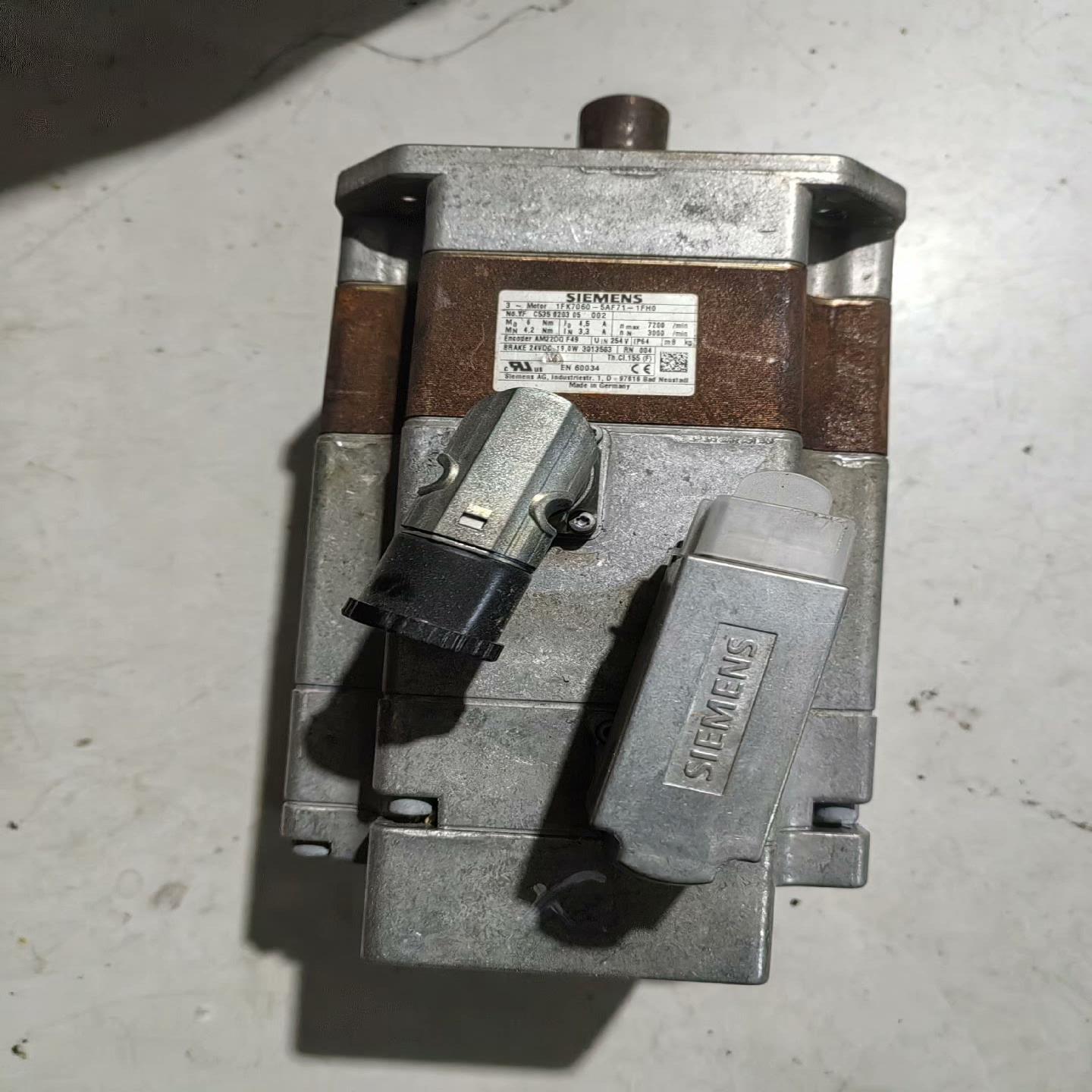 （设备配件）西门子伺服电机，1FK7060-5AF71-1FH0，图片，