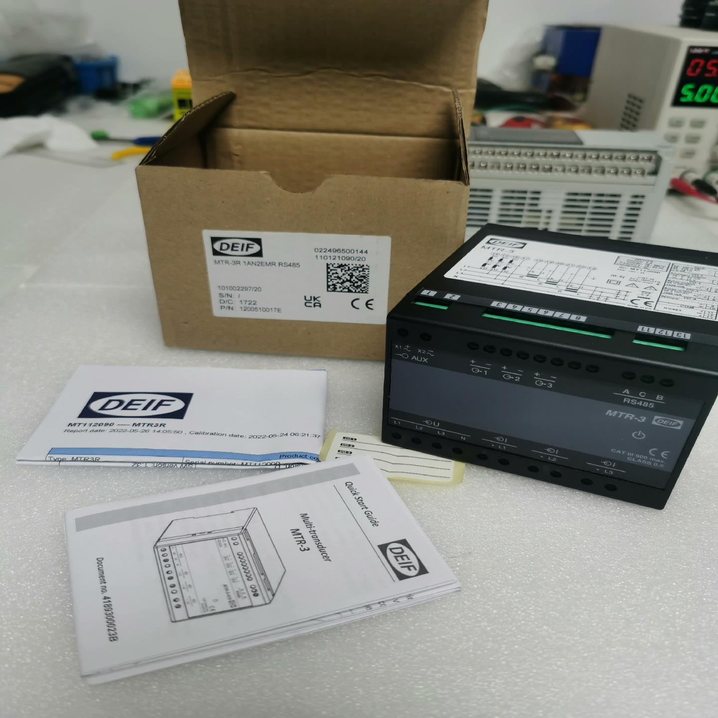 DEIF丹控 MTR-3R，多通道变送器，