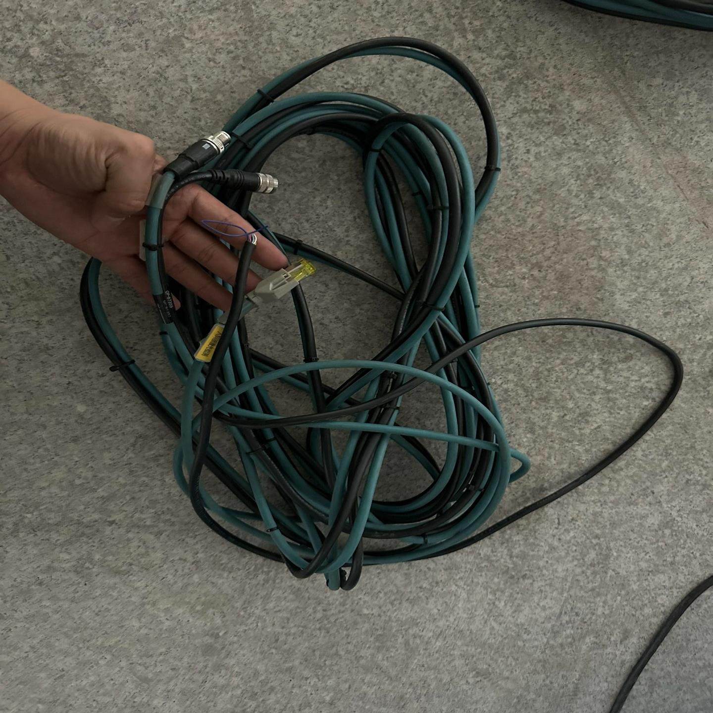 基恩士OP-87355 OP-87361 扫码器连接线