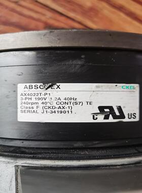 CKD马达 AX4022TS-DM06-U0 旋转直