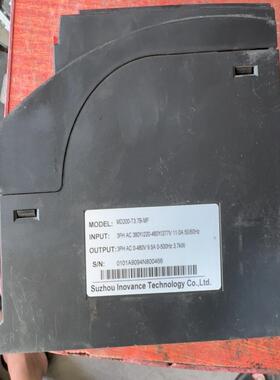 {雅致机械商行}汇川37KW变频器MD200T37B-mf一个拆机的包