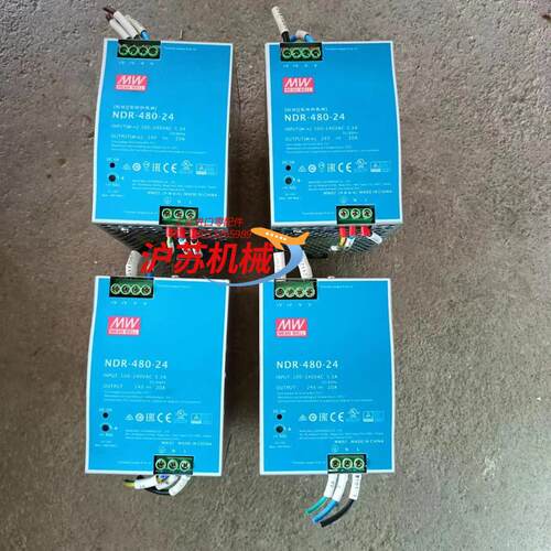 明伟电源，型号NDR-480-24，成色充新，功能正常，