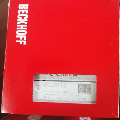 【工控自动化】倍福模块EL3012  需要的朋友联系议价