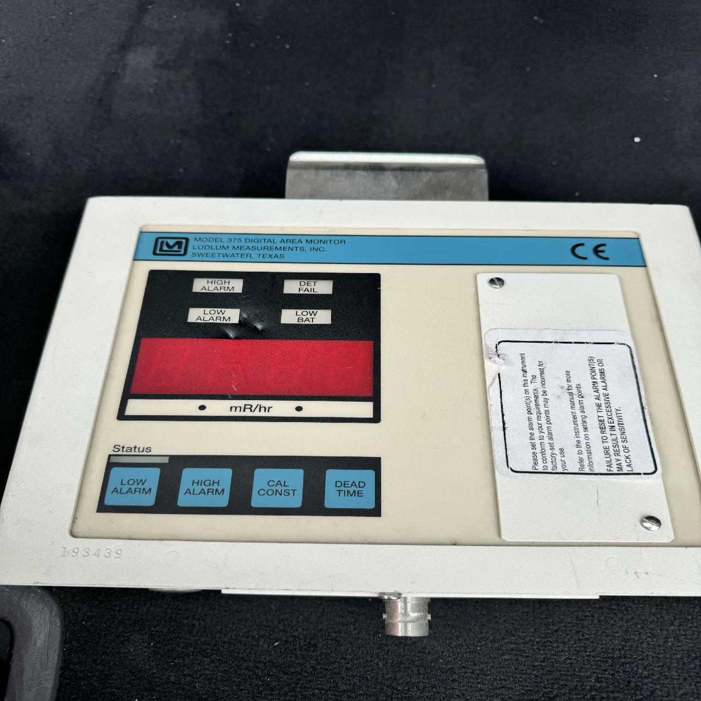 ludlum model 375 辐射检测仪