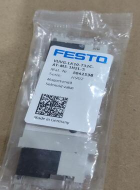 FESTO 电磁阀VUVG-LK10-T32C-AT-M5-