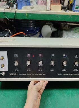 [德峰]直流电阻箱LCR电桥校正用标准电阻箱 SB2015-2 实物