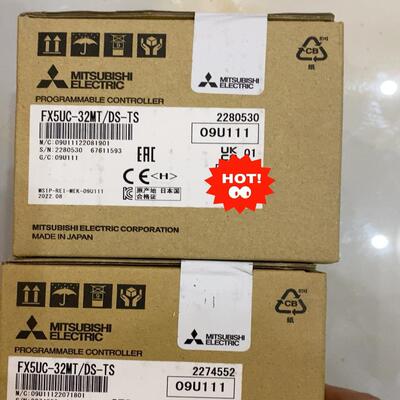 全新FX5UC-32MT/DS- TS，正品，假一