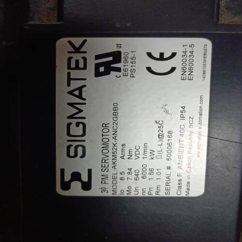 [德峰]SIGMATEK-包拆机AKM52KANC2GBB0伺服电机