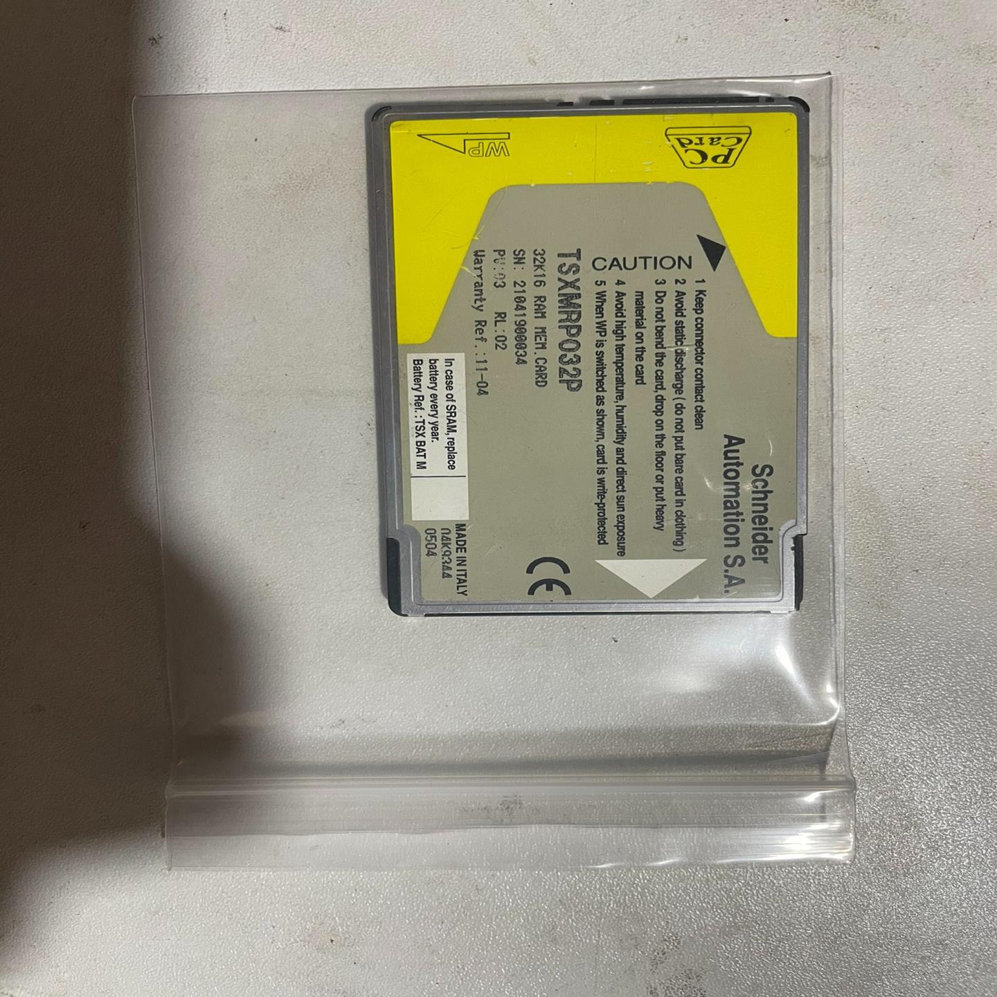 TSXMRP032PPLC内存卡