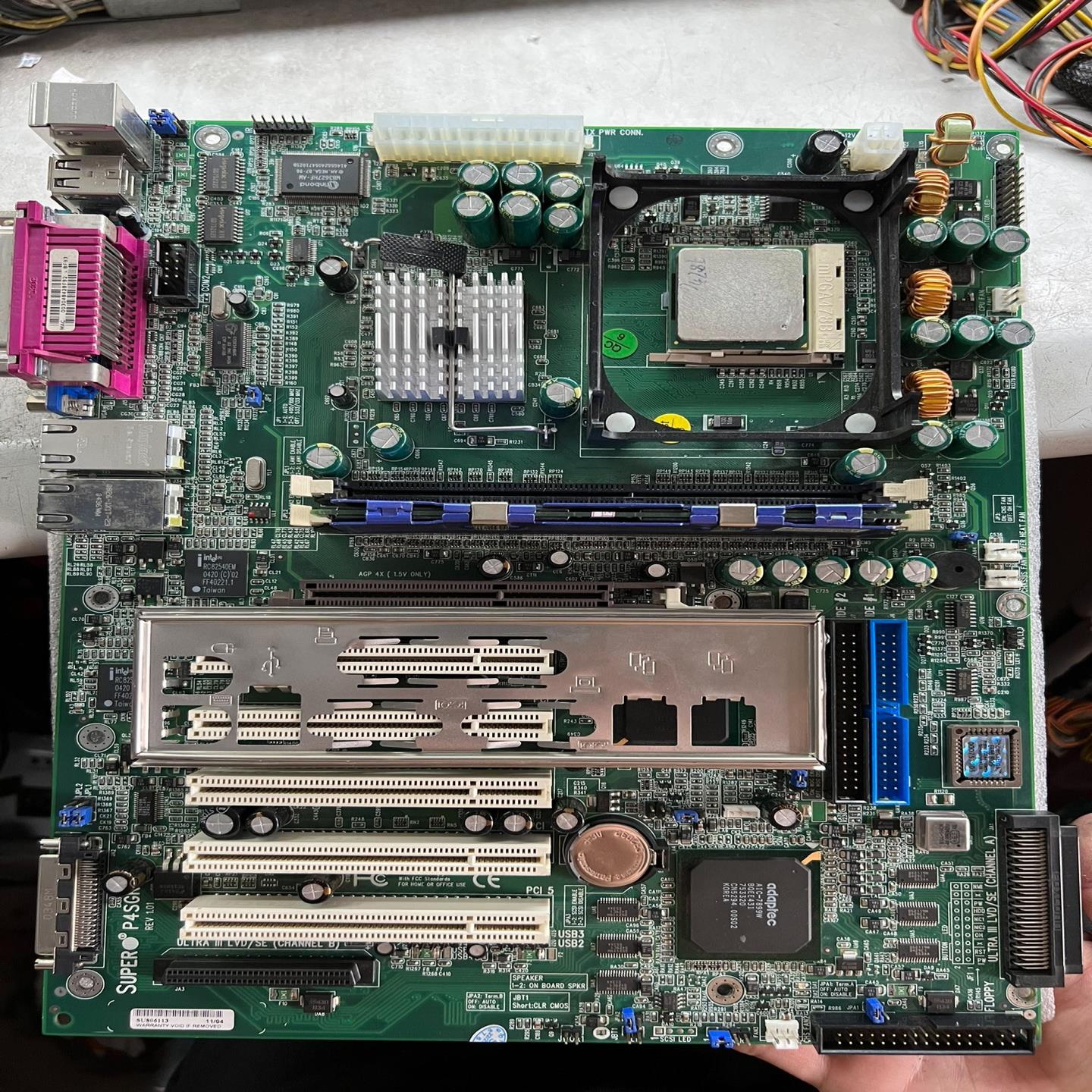 超微SUPER P4SGR REV 1.01版本 5个PCI
