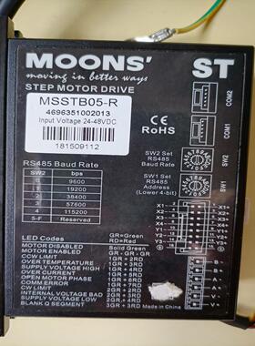 MOONS/鸣志驱动器MSSTB05-R，几乎全新，保功能良