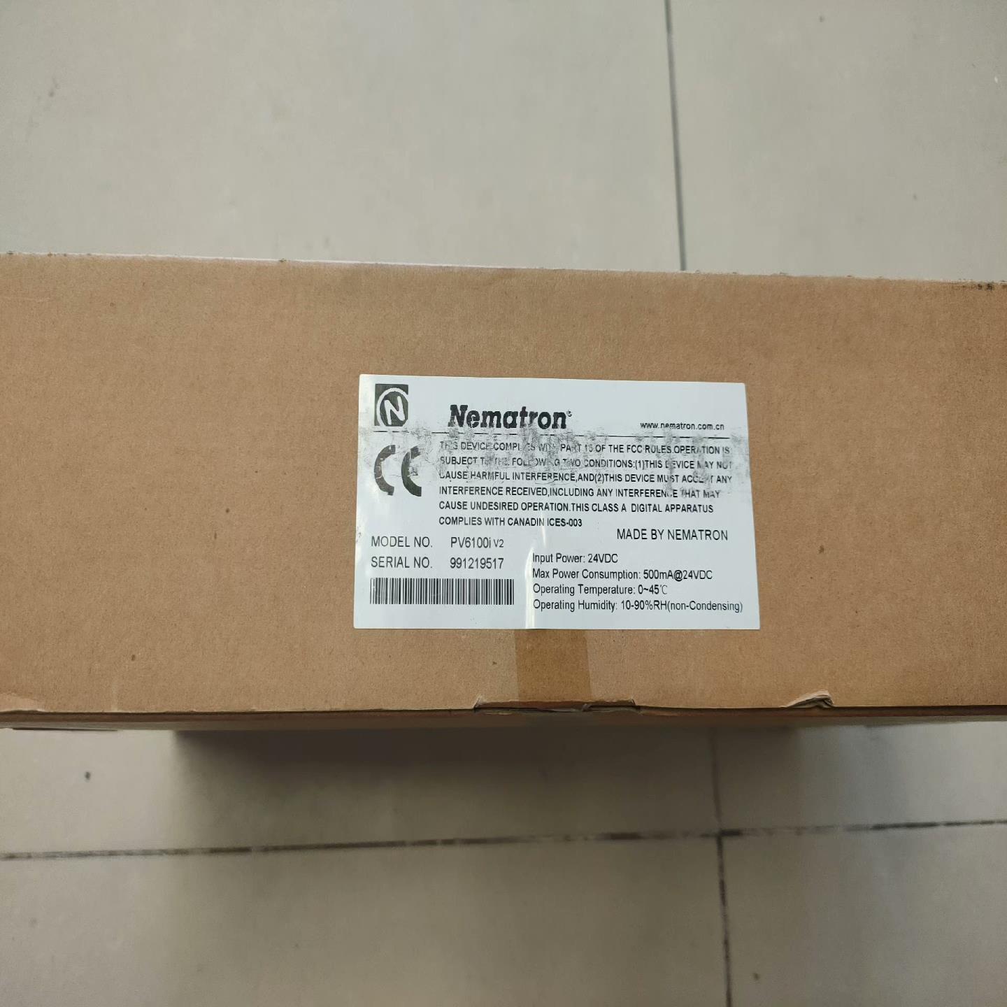 PV6100i v2触摸屏Nematron工控屏，全新未使用