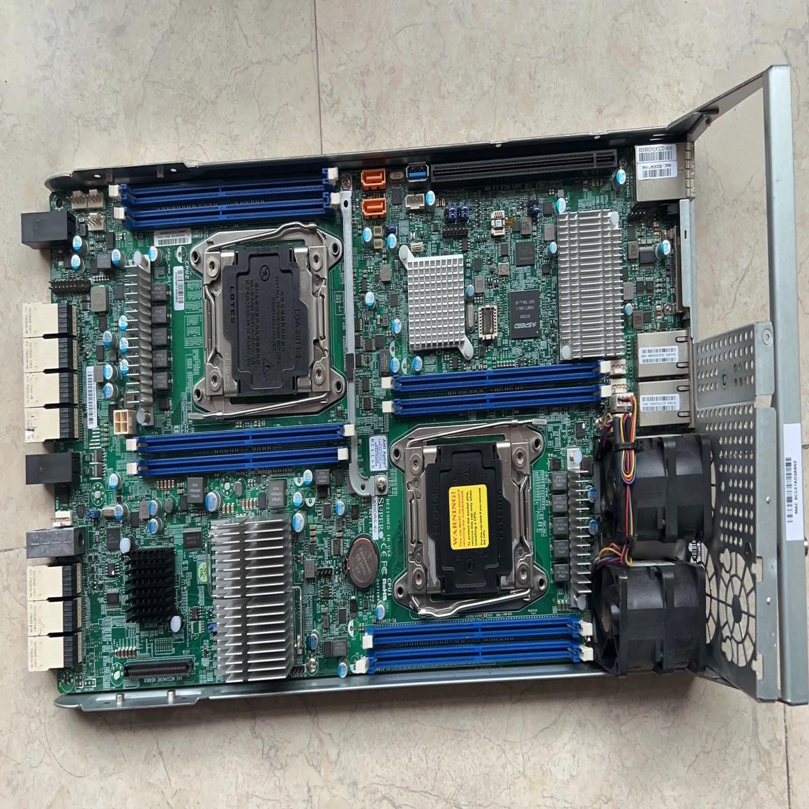 超微X10DRS-4U主板 片现货2张