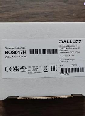 全新原装正品 巴鲁夫 BOS017H 光电开关 BOS 23