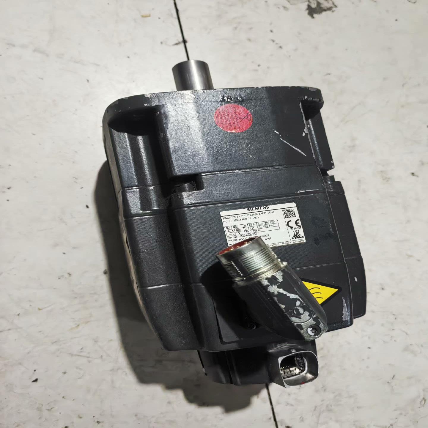 （设备配件）西门子伺服电机，1FK7060-2AF71-1CH0，品相图