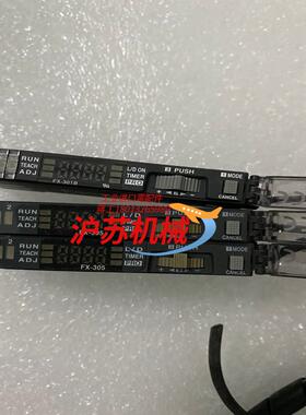 SUNX神视 FX-305，FX-301B光纤放大器，拆