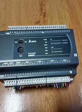 （设备配件）PLC，功能台达 DVP40ES200R，实图为正常成色