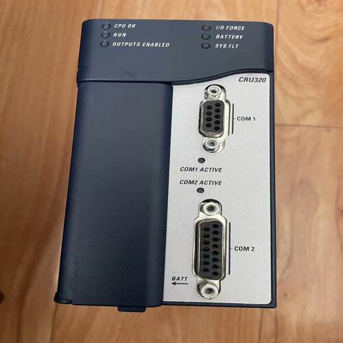 （设备配件）GE CPU模块IC695CRU320，功能包好，成色如图所