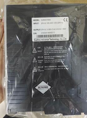 [德峰]SV660NT5R41，99成汇川1.5KW总线式伺服驱动器