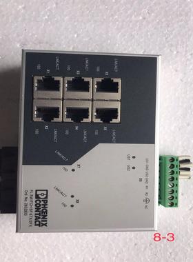 拆机菲尼克斯交换机FLSWITCHSF6TX/2FX 283