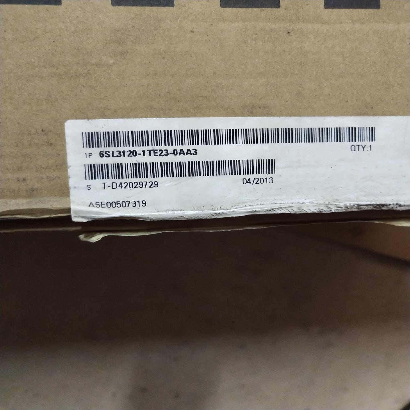 （设备配件）库存西门子驱动器6SL3120-1TE23-0AA3实物图拍