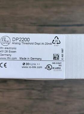 全新原装正品 IFM易福门 DP2200 传感器实物拍摄，数