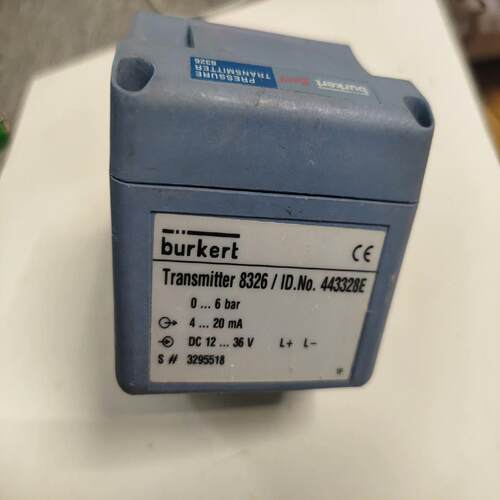 [德峰]BURKERT压力变送器8326，功能正常，要的直接拍吧。