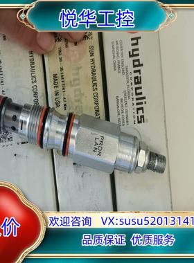 原装SUN减压阀PRDR-LAN，全新原装正品，看上拍议