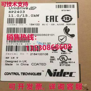 原装 供应SP2403Nidec逆变器SP2403