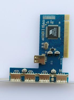 DTECH/帝特PCI转4口USB