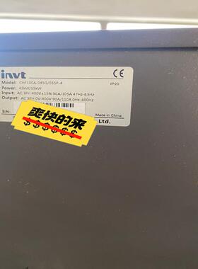 英威腾45KW变频器CHF100A-045G/055P-4