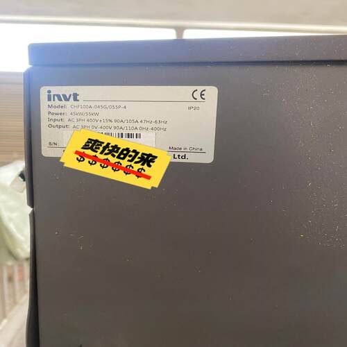 英威腾45KW变频器CHF100A-045G/055P-4