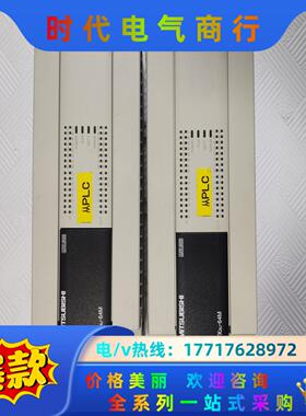 原装三菱PLC、FX3U-64MT/ES-A、成色充新、