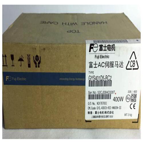 全新原装富士伺服电机马达GYS401D5-RC2现货质保