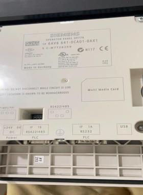 【工控自动化】6AV6641-0CA01-0AX1拆机裸机成色99包议价