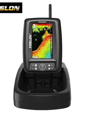（设备配件）新品TOSLON（途仕龙）库钓无线声呐探鱼器TF520 距离