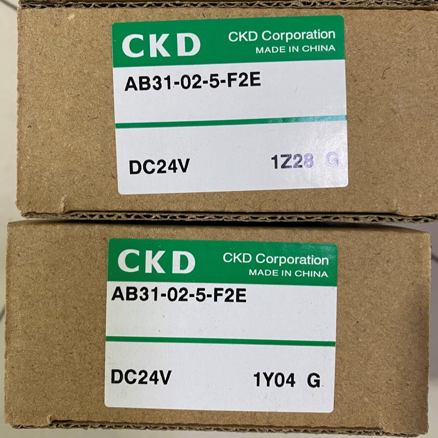 CKD电磁阀AB31-02-5-F2E-DC24V AB31-02-6-03A-DC24V议价