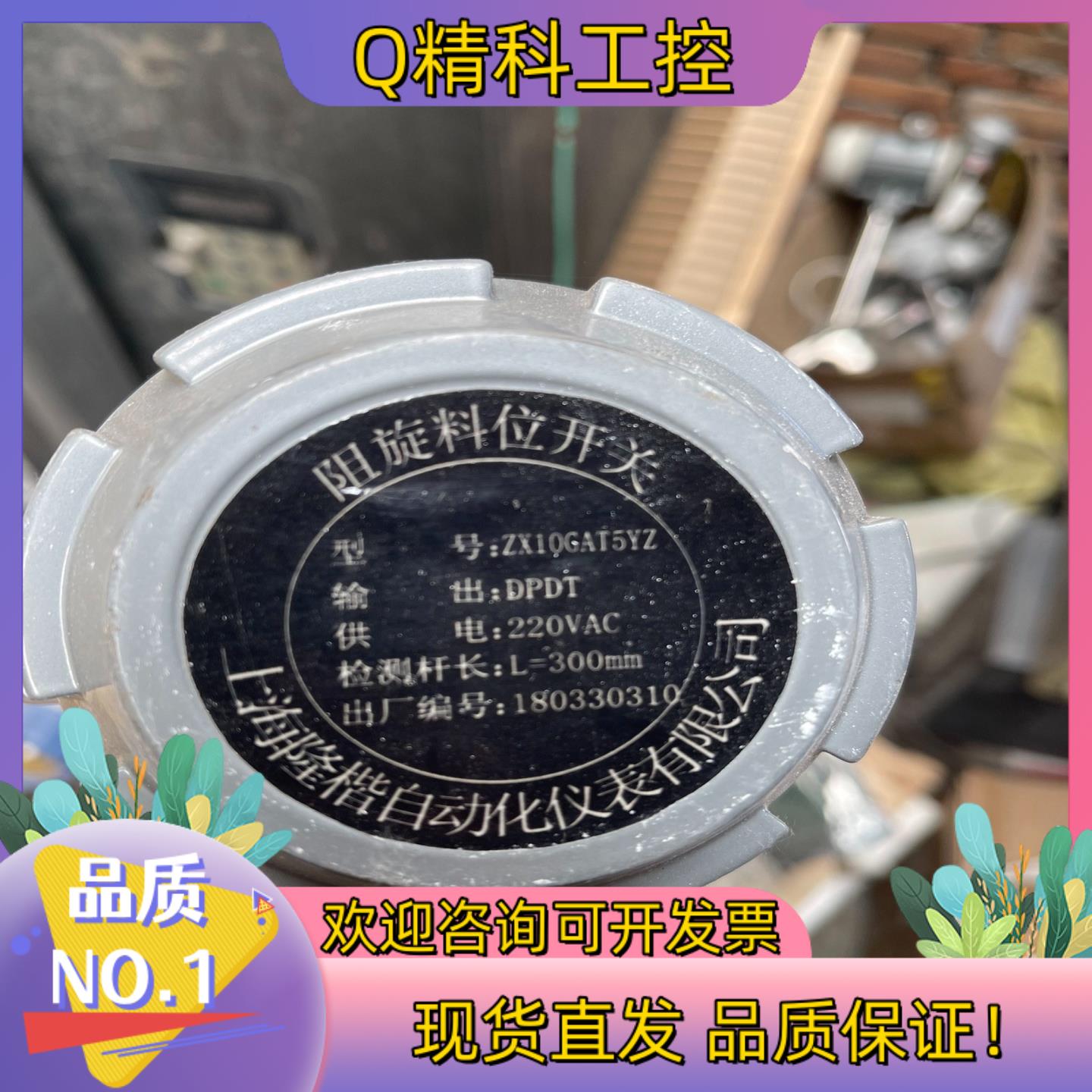 现货阻旋料位开关上海隆楷ZX10GAT5YZ全新外观