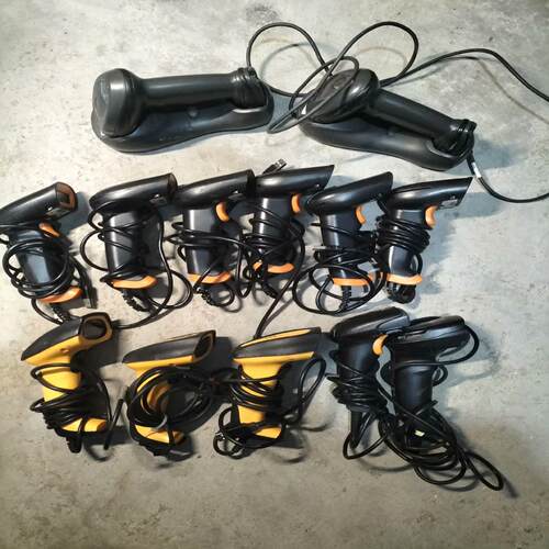 unitech扫码枪ms840/1只，ZUMA扫描枪标签被揭