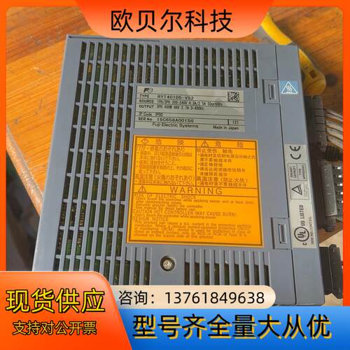 富士伺服驱动器RYT201D5-VS2还有5台，成色如图，功